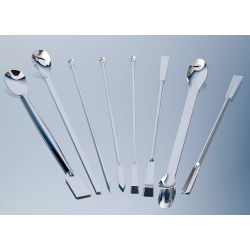 Stainless Steel Micro Medicine Spoons/Spatula – Single/Double-Ended | Corrosion-Resistant Laboratory Sampling Spoons